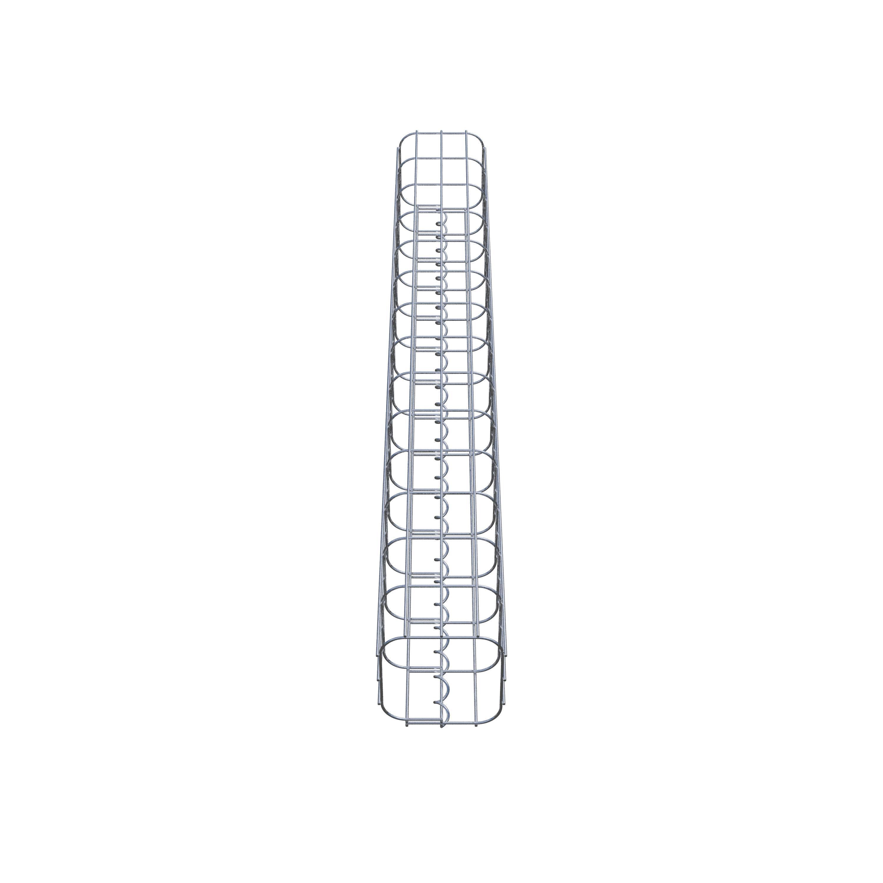 Gabionensäule 17 x 17 cm, MW 5 x 10 cm eckig