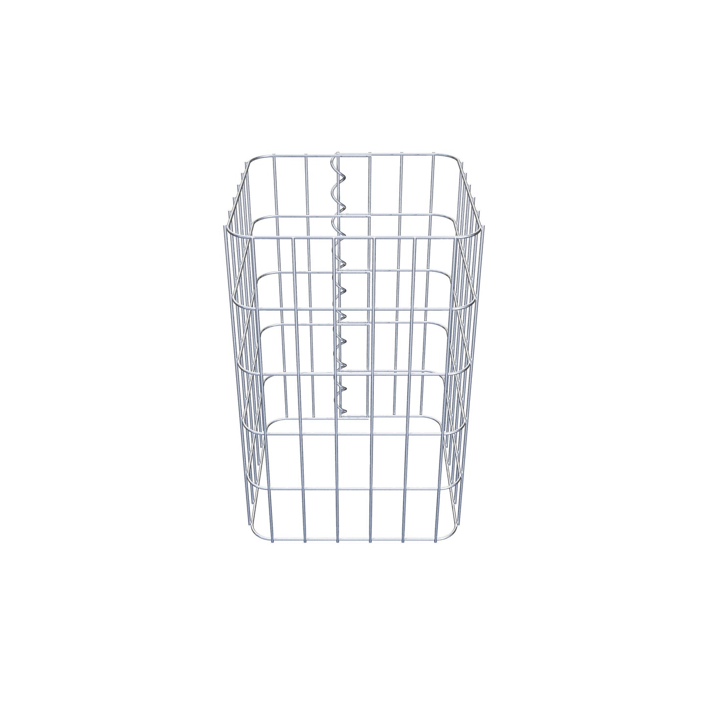 Gabion column 32 x 32 cm, MW 5 x 10 cm square