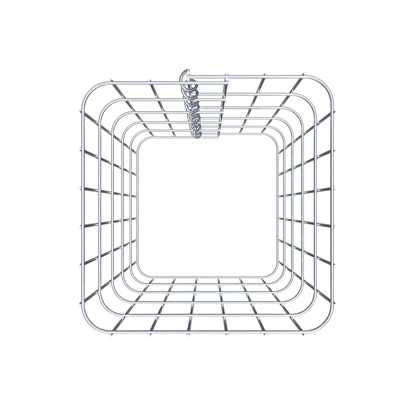 Gabion column 32 x 32 cm, MW 5 x 10 cm square