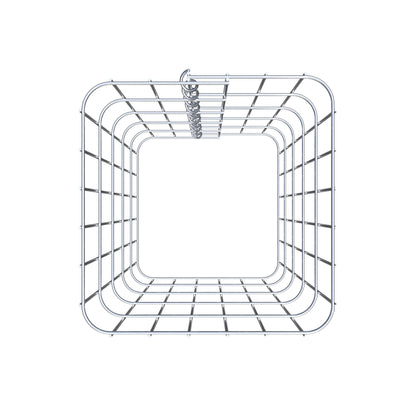 Gabion column 32 x 32 cm, MW 5 x 10 cm square