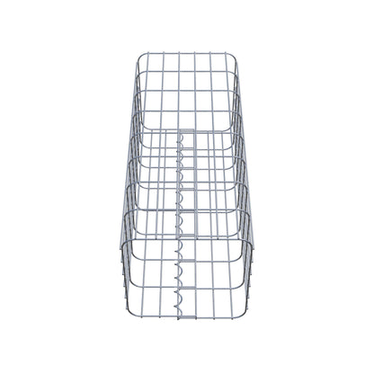 Gabion column 32 x 32 cm, MW 5 x 10 cm square