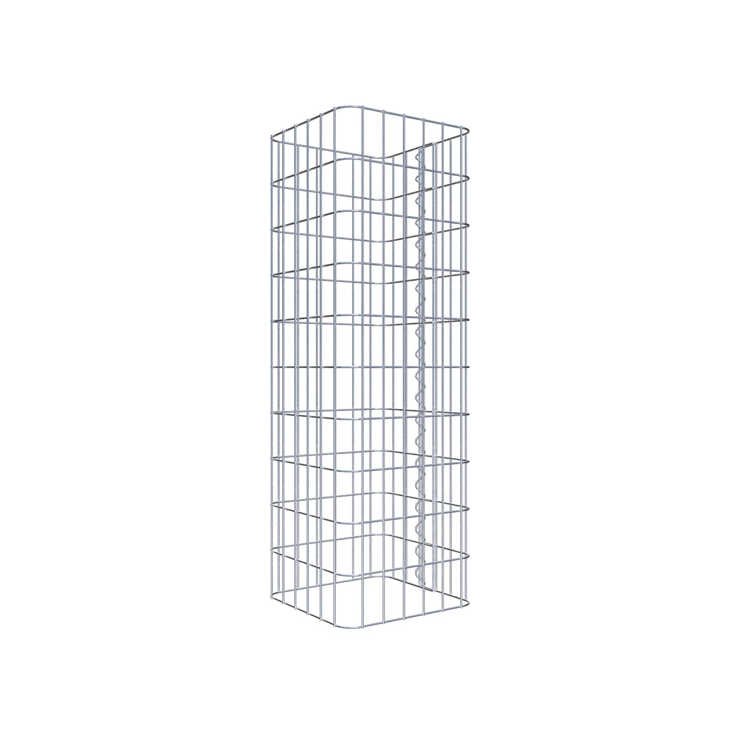Gabion column 32 x 32 cm, MW 5 x 10 cm square