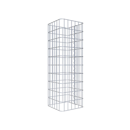 Gabion column 32 x 32 cm, MW 5 x 10 cm square