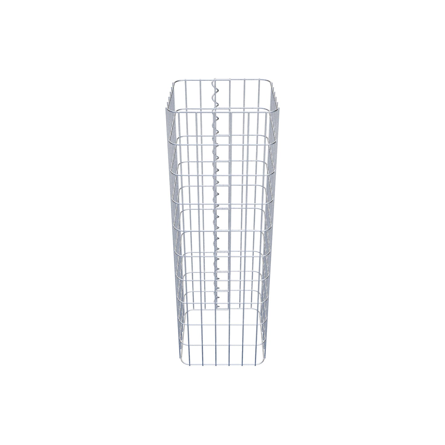 Gabion column 32 x 32 cm, MW 5 x 10 cm square