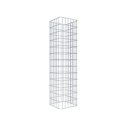 Gabion column 32 x 32 cm, MW 5 x 10 cm square