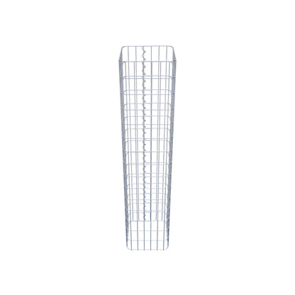 Gabion column 32 x 32 cm, MW 5 x 10 cm square