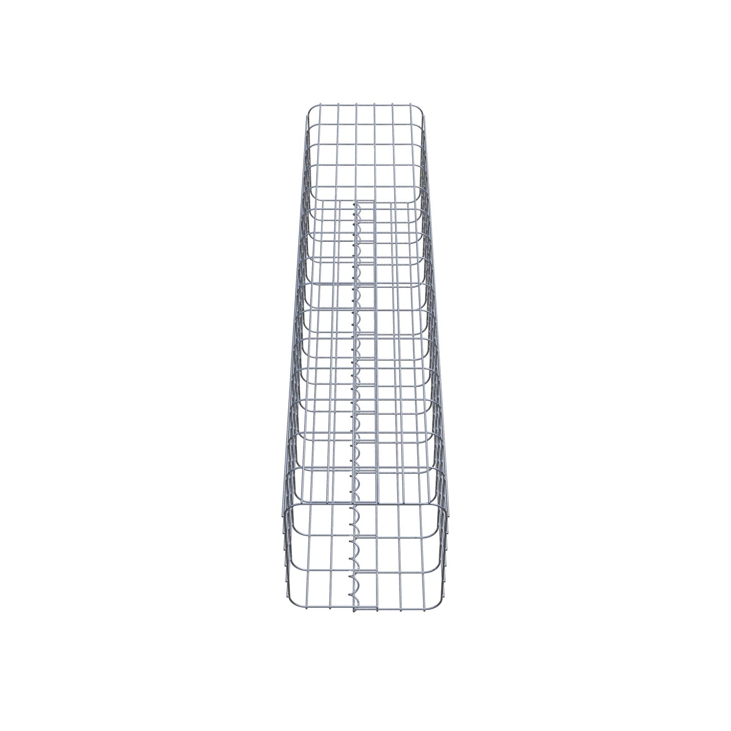 Gabion column 32 x 32 cm, MW 5 x 10 cm square