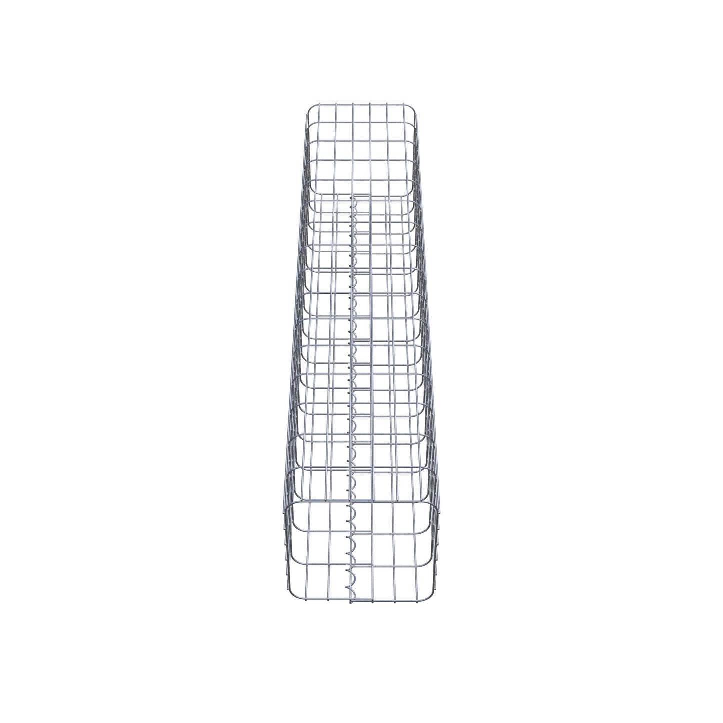 Gabion column 32 x 32 cm, MW 5 x 10 cm square