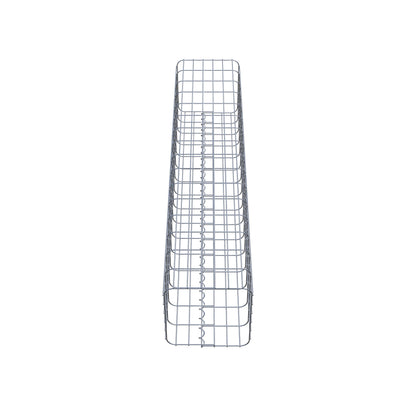 Gabion column 32 x 32 cm, MW 5 x 10 cm square