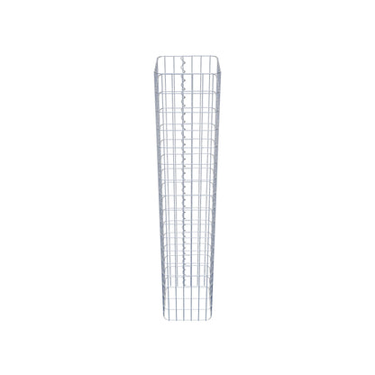 Gabion column 32 x 32 cm, MW 5 x 10 cm square
