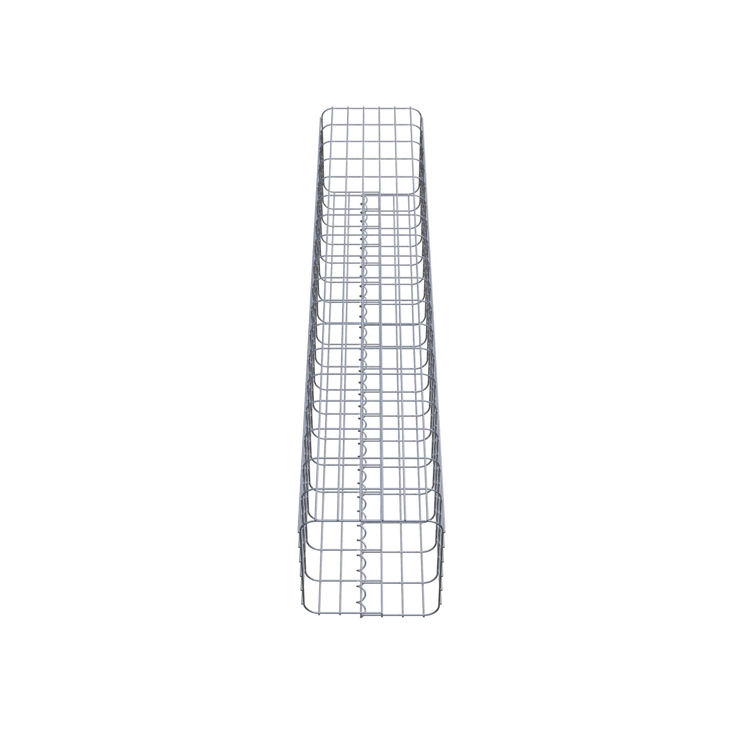 Gabion column 32 x 32 cm, MW 5 x 10 cm square