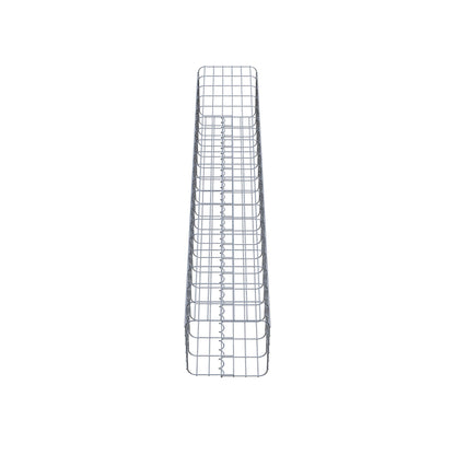 Gabion column 32 x 32 cm, MW 5 x 10 cm square