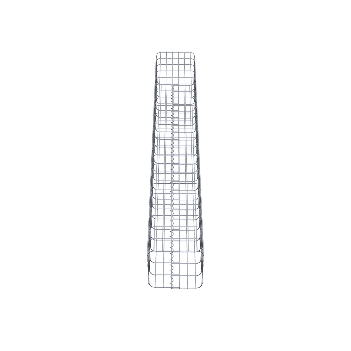 Gabion column 32 x 32 cm, MW 5 x 10 cm square