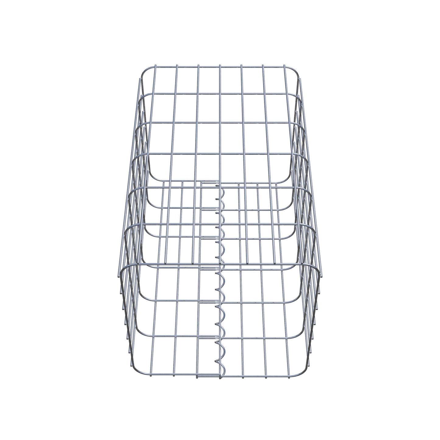Columna de gaviones 37 x 37 cm, cuadrado MW 5 x 10 cm