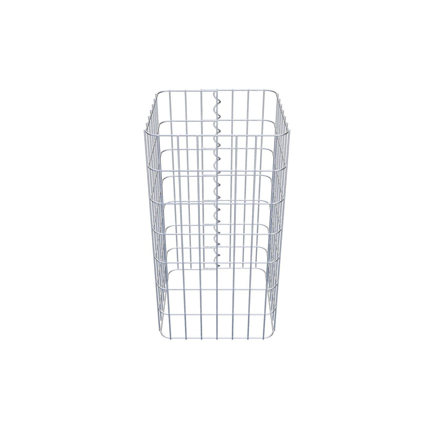 Columna de gaviones 37 x 37 cm, cuadrado MW 5 x 10 cm