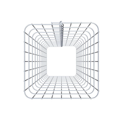 Columna de gaviones 37 x 37 cm, cuadrado MW 5 x 10 cm