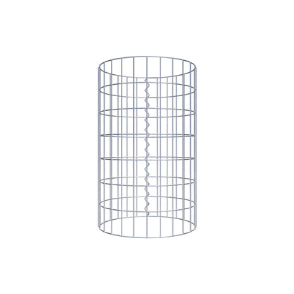 Colonne de gabion diamètre 42 cm, MW 5 x 10 cm rond