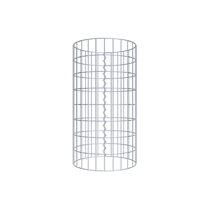 Colonne de gabion diamètre 42 cm, MW 5 x 10 cm rond
