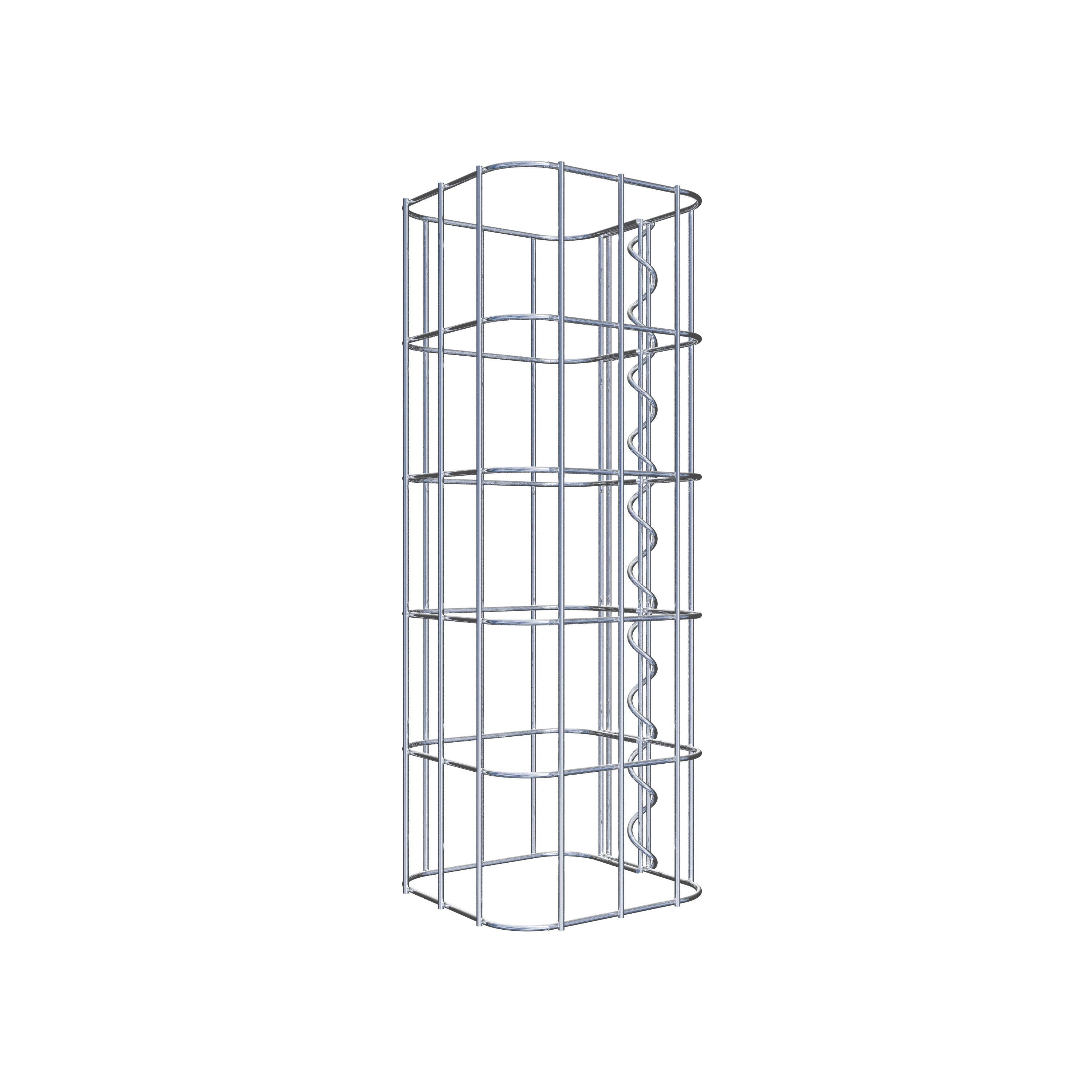 Gabionensäule 17 x 17 cm, MW 5 x 10 cm eckig