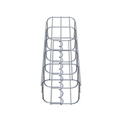 Colonne de gabion 17 x 17 cm, MW 5 x 10 cm carré