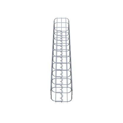 Colonne de gabion 17 x 17 cm, MW 5 x 10 cm carré