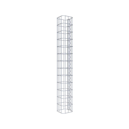 Colonne de gabion 17 x 17 cm, MW 5 x 10 cm carré