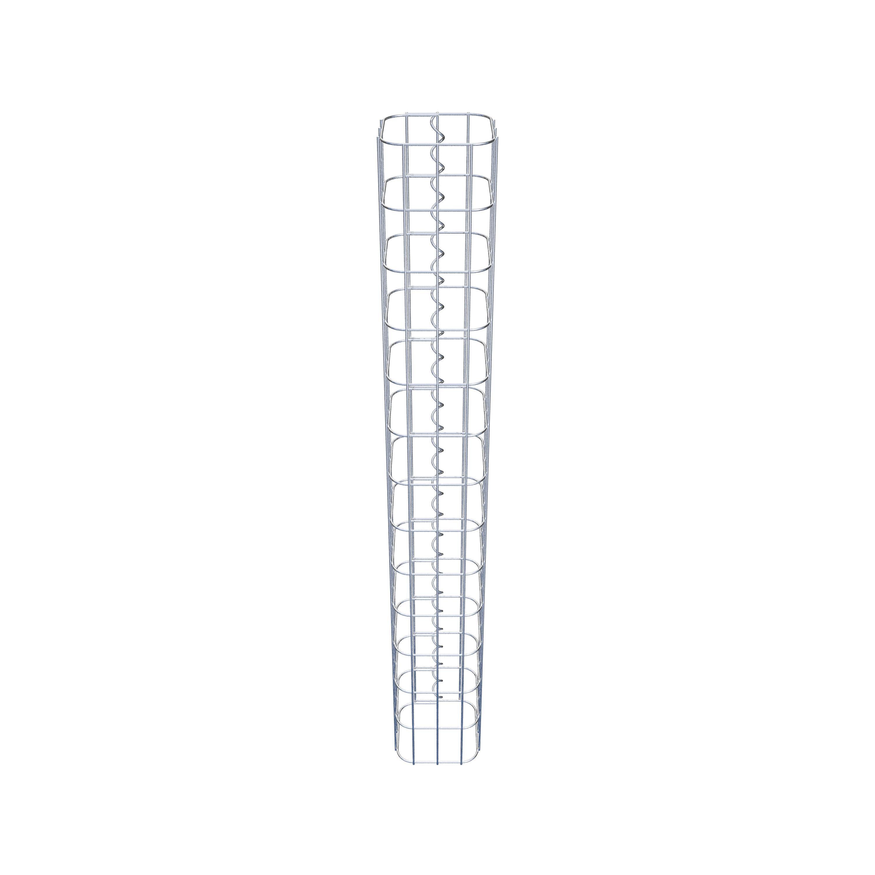 Gabionensäule 17 x 17 cm, MW 5 x 10 cm eckig