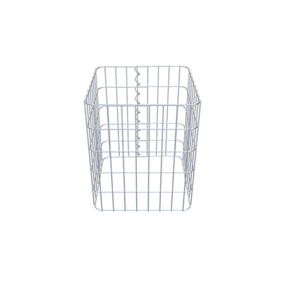 Gabionensäule 42 x 42 cm, MW 5 x 10 cm eckig