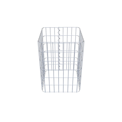 Gabionensäule 42 x 42 cm, MW 5 x 10 cm eckig