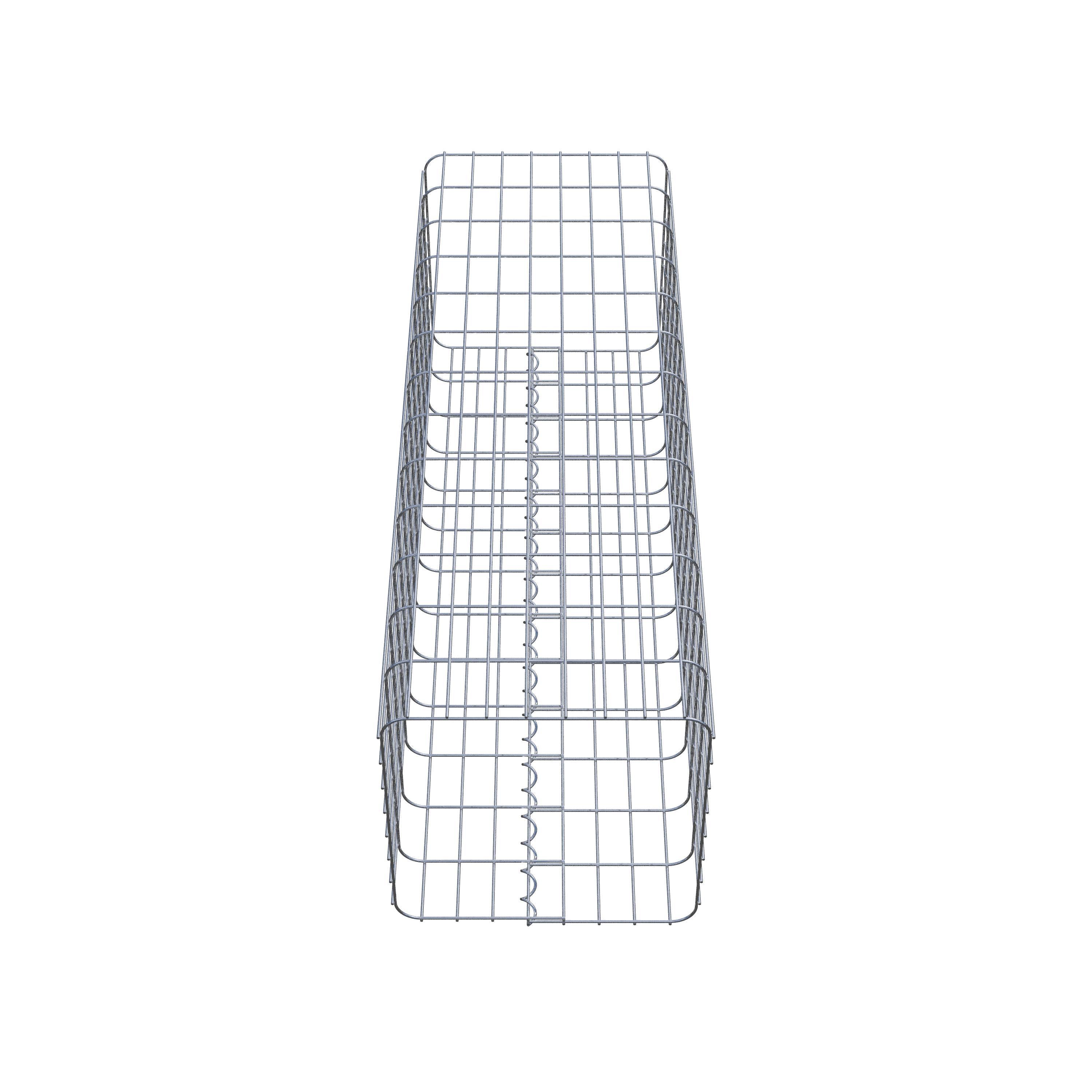 Gabion column 42 x 42 cm, MW 5 x 10 cm square