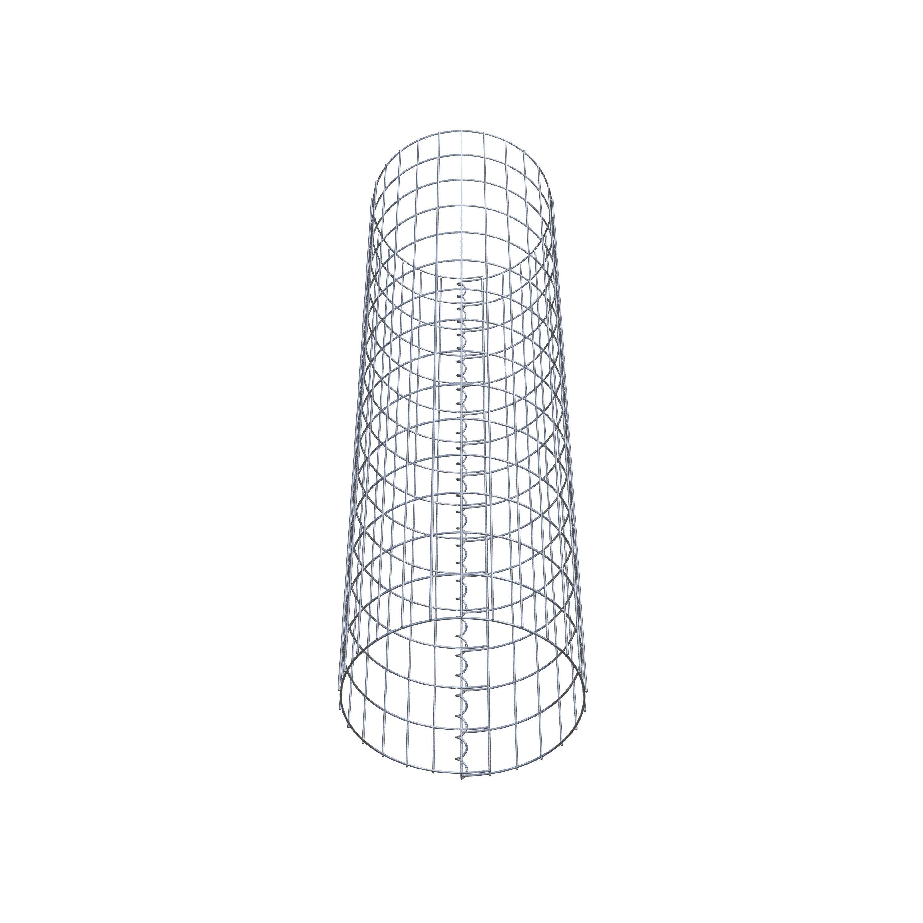 Gabionensäule Durchmesser 42 cm, MW 5 x 10 cm rund