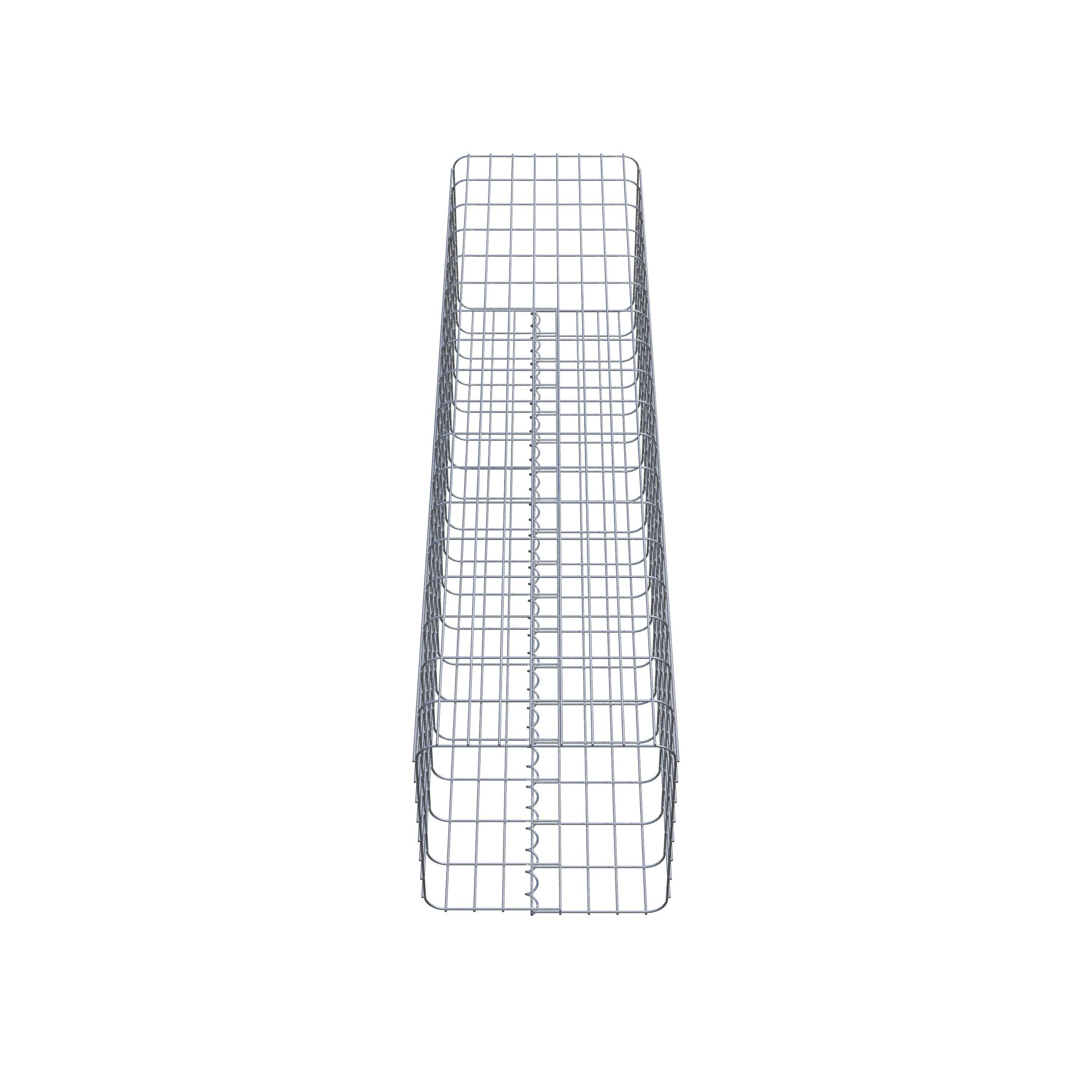 Gabion column 42 x 42 cm, MW 5 x 10 cm square