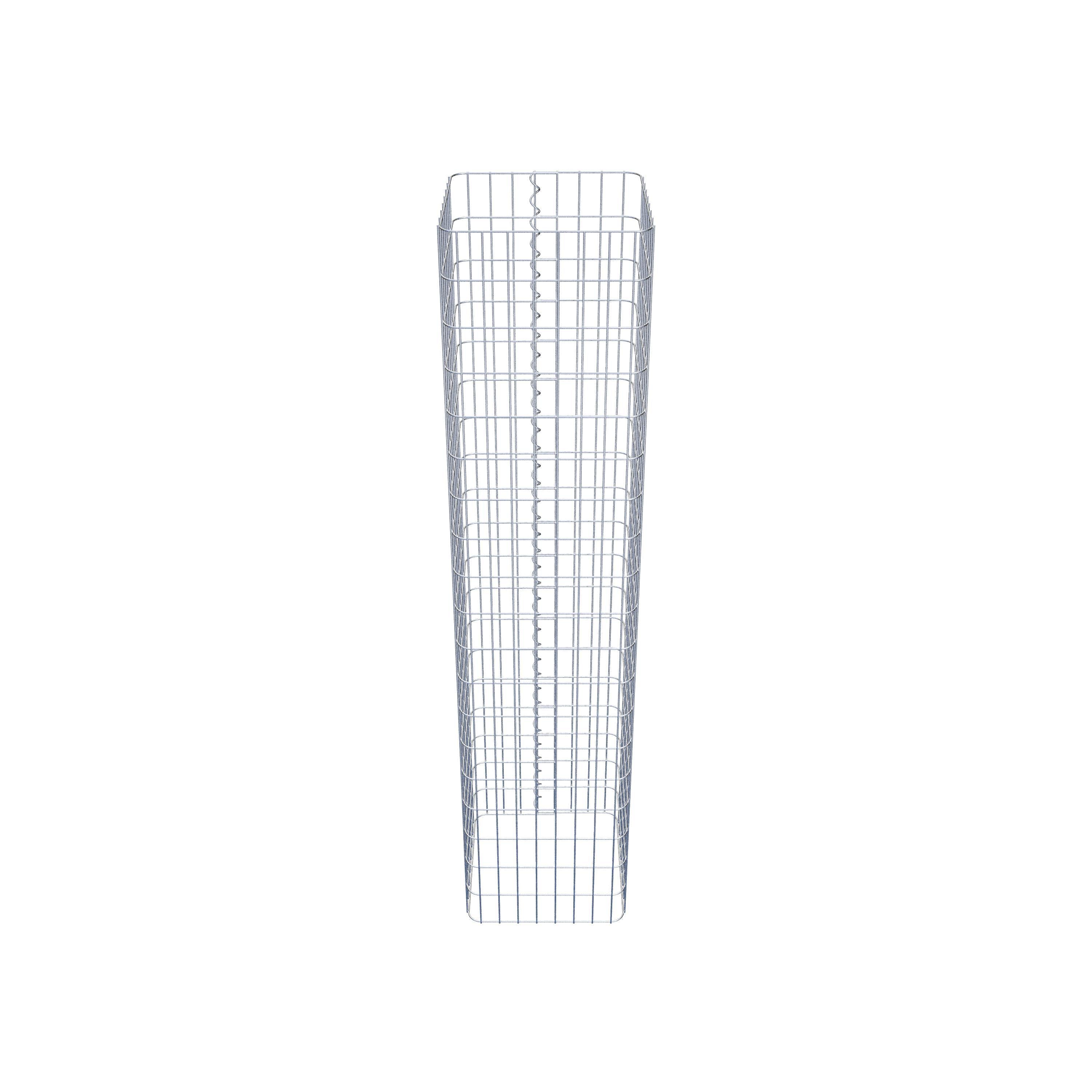 Gabion column 42 x 42 cm, MW 5 x 10 cm square