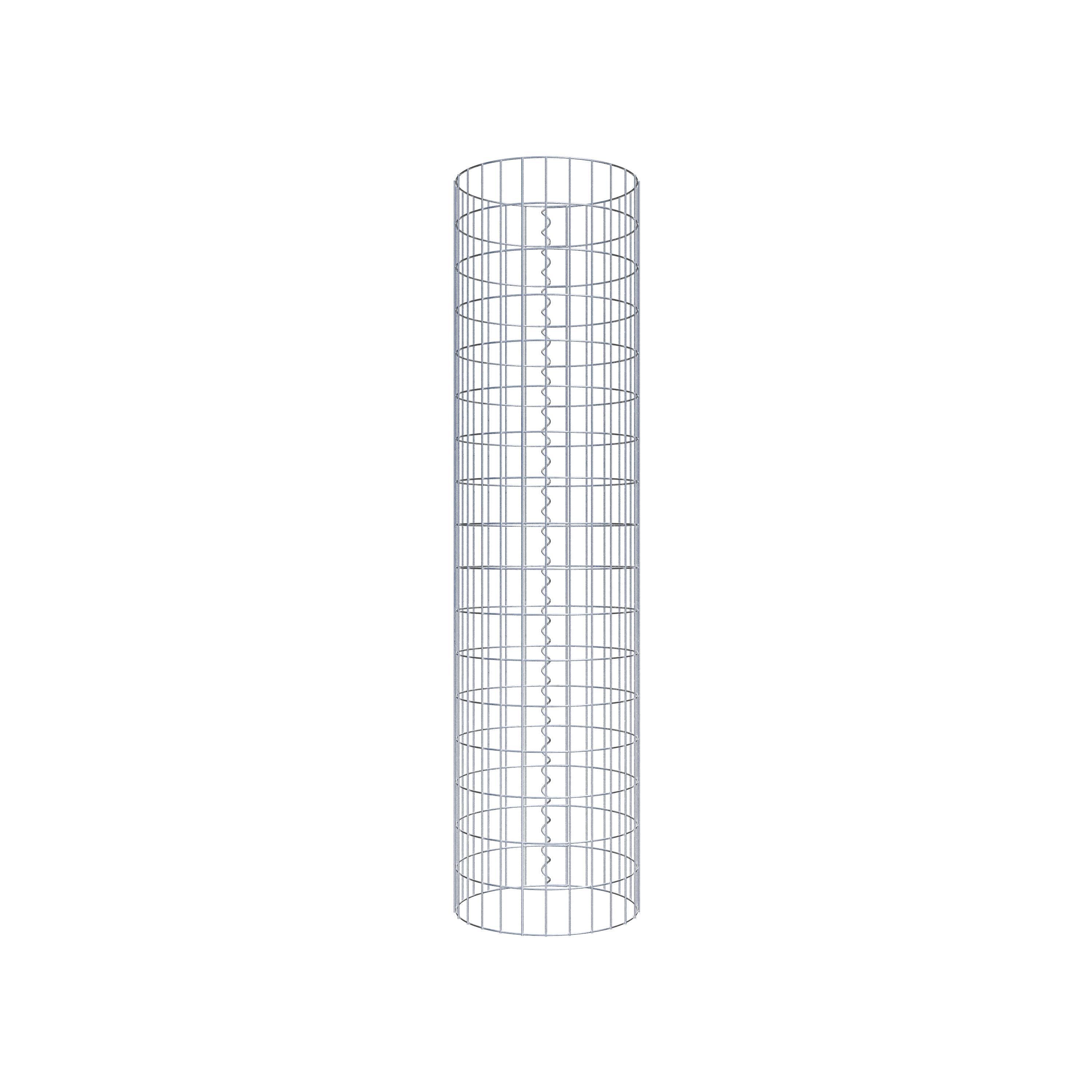 Gabionensäule Durchmesser 42 cm, MW 5 x 10 cm rund