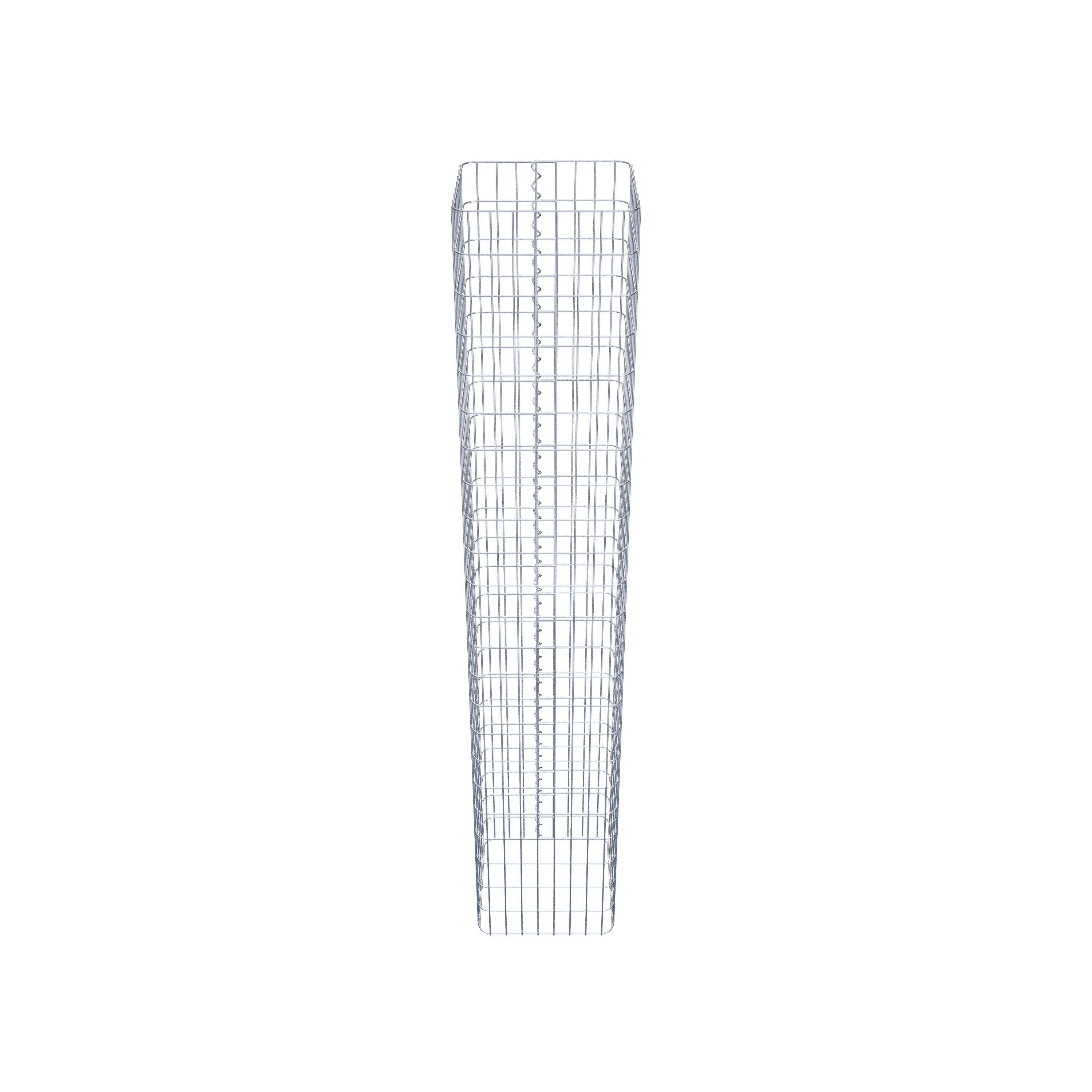 Gabion column 42 x 42 cm, MW 5 x 10 cm square