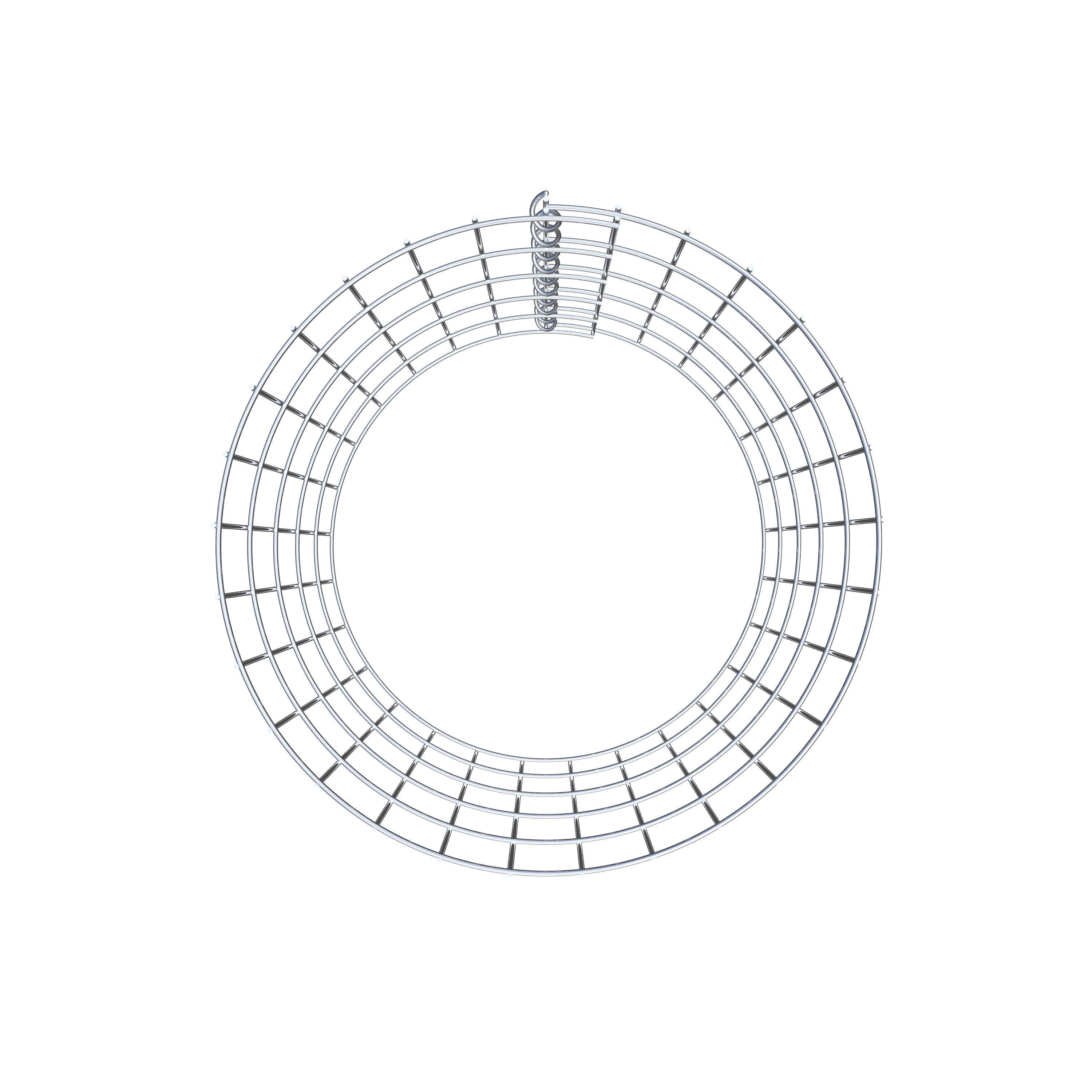 Colonne de gabion diamètre 47 cm, MW 5 x 10 cm rond