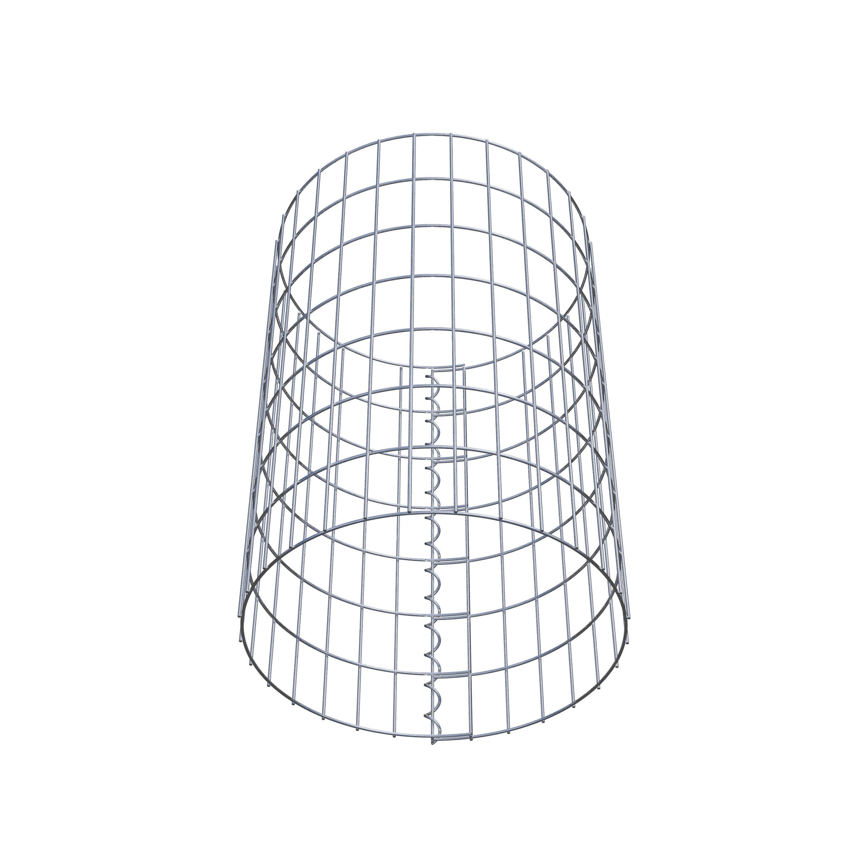 Colonna di gabbioni diametro 47 cm, MW 5 x 10 cm rotonda