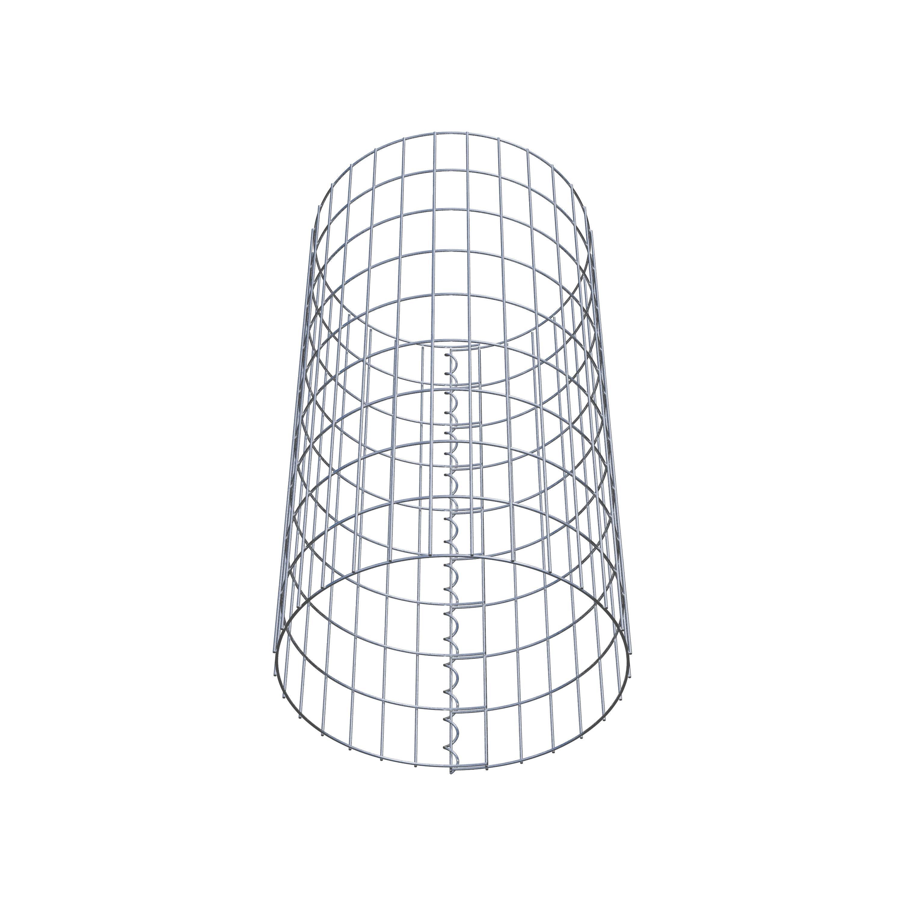 Gabionsøjle diameter 47 cm, MW 5 x 10 cm rund