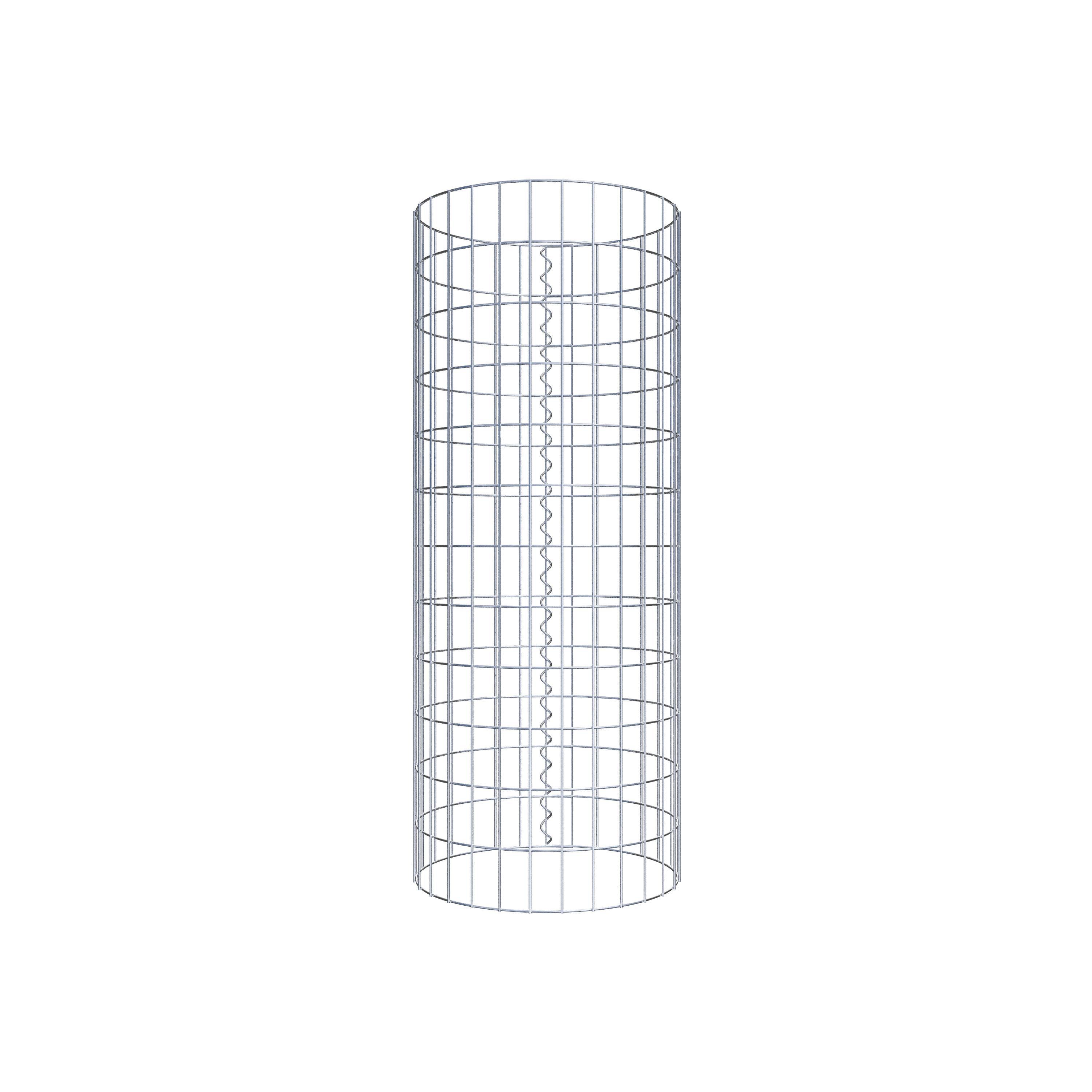 Gabionsøjle diameter 47 cm, MW 5 x 10 cm rund