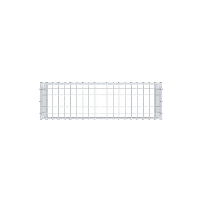 Anbaugabione Typ 3 100 cm x 40 cm x 30 cm (L x H x T), Maschenweite 5 cm x 5 cm, C-Ring