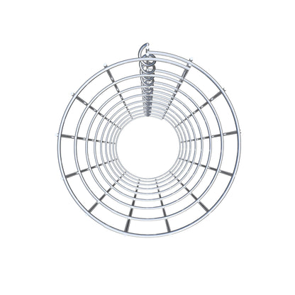 Columna de gaviones redonda 22 cm de diámetro, 80 cm de altura, malla 5 cm x 10 cm