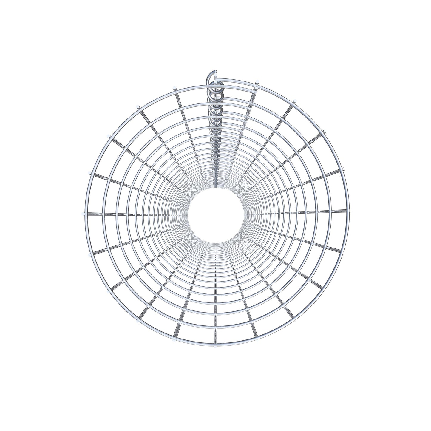 Colonne de gabion ronde 32 cm de diamètre, 230 cm de hauteur, maille 5 cm x 10 cm