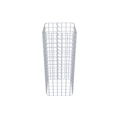 Colonne de gabion 32 x 32 cm MW 5 x 5 cm carré