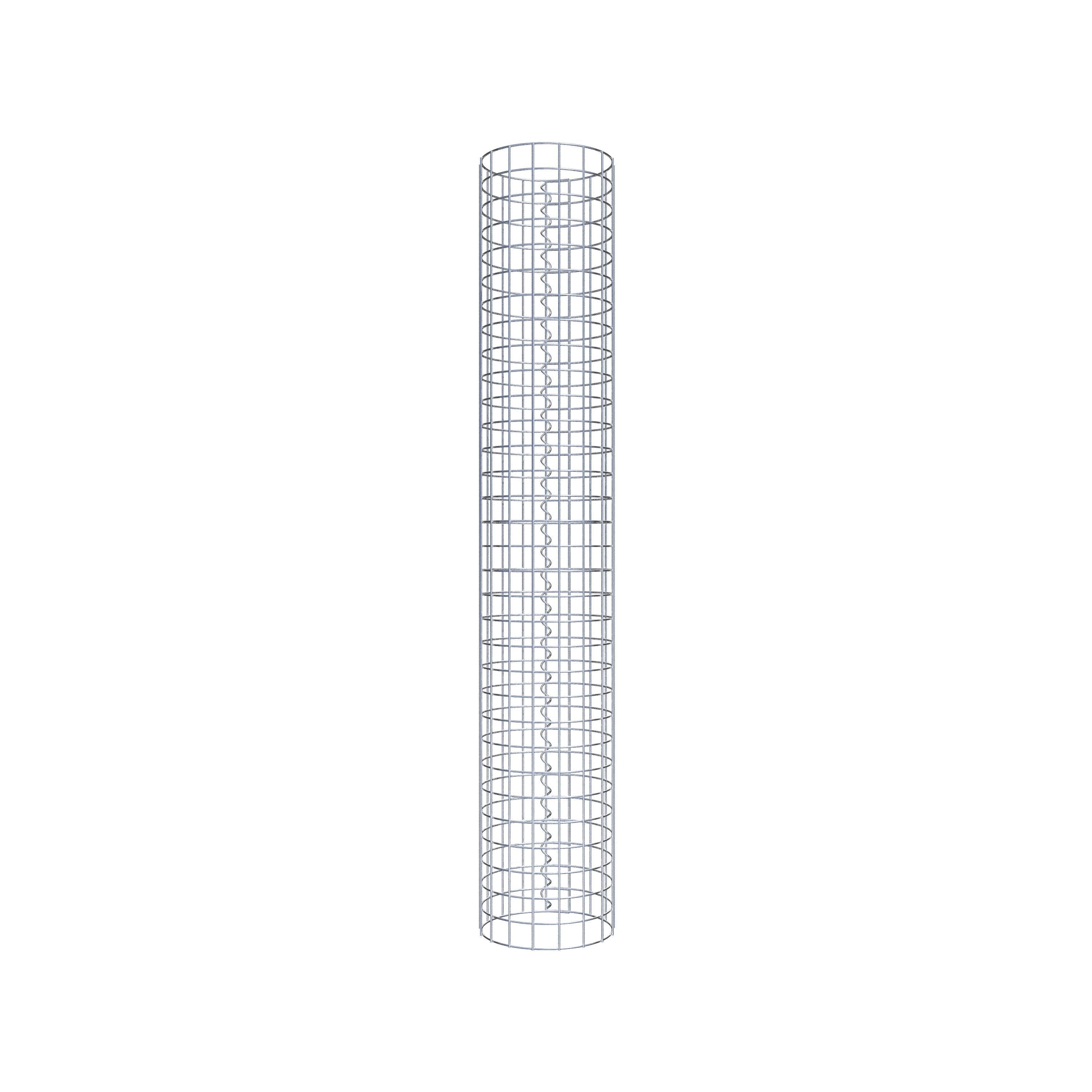 Gabionensäule Durchmesser 27 cm MW 5 x 5 cm rund