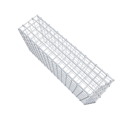 Gabion 80 cm x 40 cm x 20 cm (L x H x D), maskstorlek 5 cm x 5 cm, C-ring