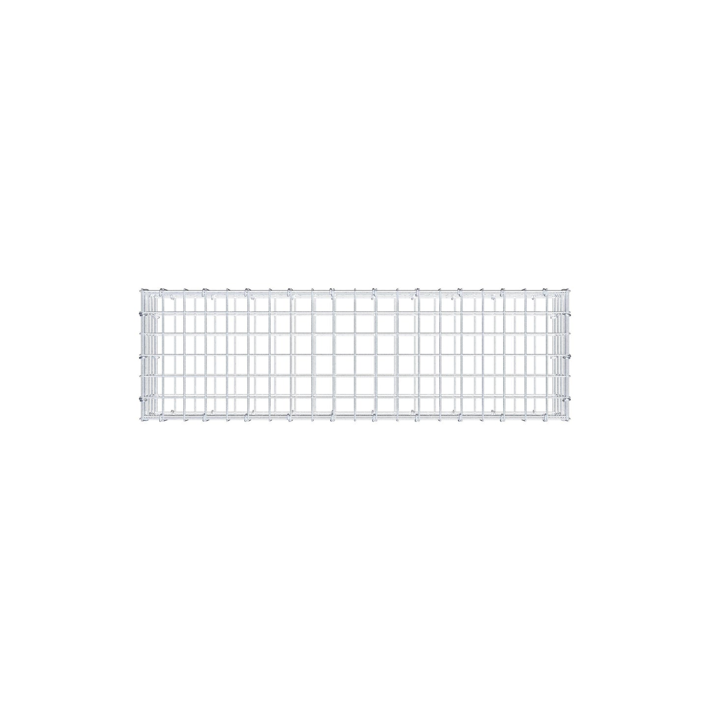 Gabione 100 cm x 20 cm x 30 cm (L x H x T), Maschenweite 5 cm x 5 cm, C-Ring