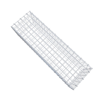 Gabion 100 cm x 30 cm x 30 cm (L x H x P), mailles 5 cm x 5 cm, anneau en C