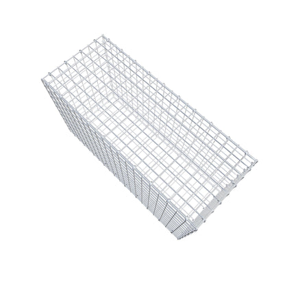 Gabion 100 cm x 60 cm x 40 cm (L x H x P), mailles 5 cm x 5 cm, anneau en C