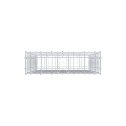 Gabion 100 cm x 70 cm x 20 cm (L x H x D), mesh size 5 cm x 5 cm, C-ring