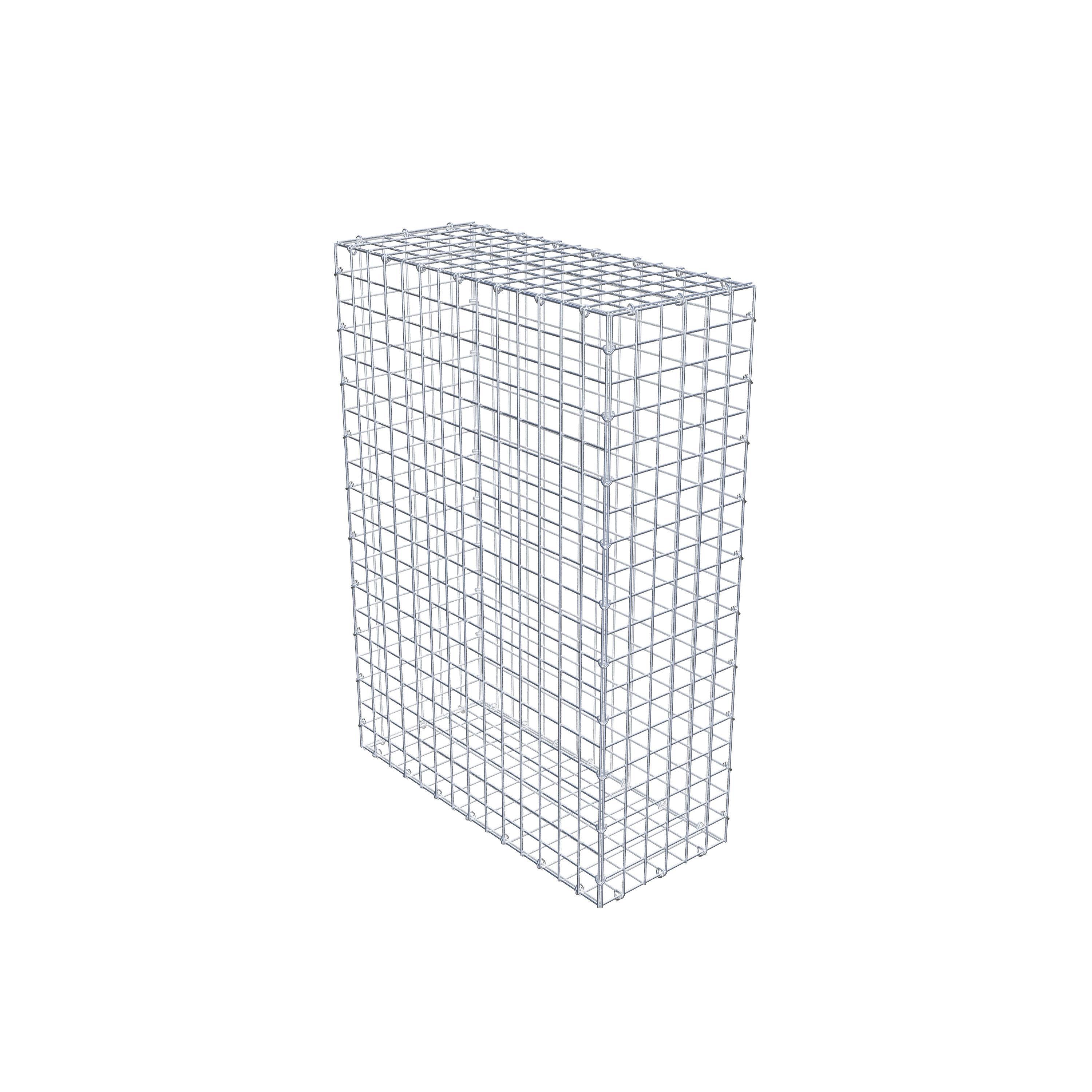 Gabion 100 cm x 70 cm x 30 cm (L x H x D), mesh size 5 cm x 5 cm, C-ring